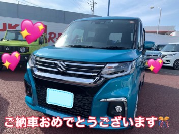 新型ソリオご納車です！